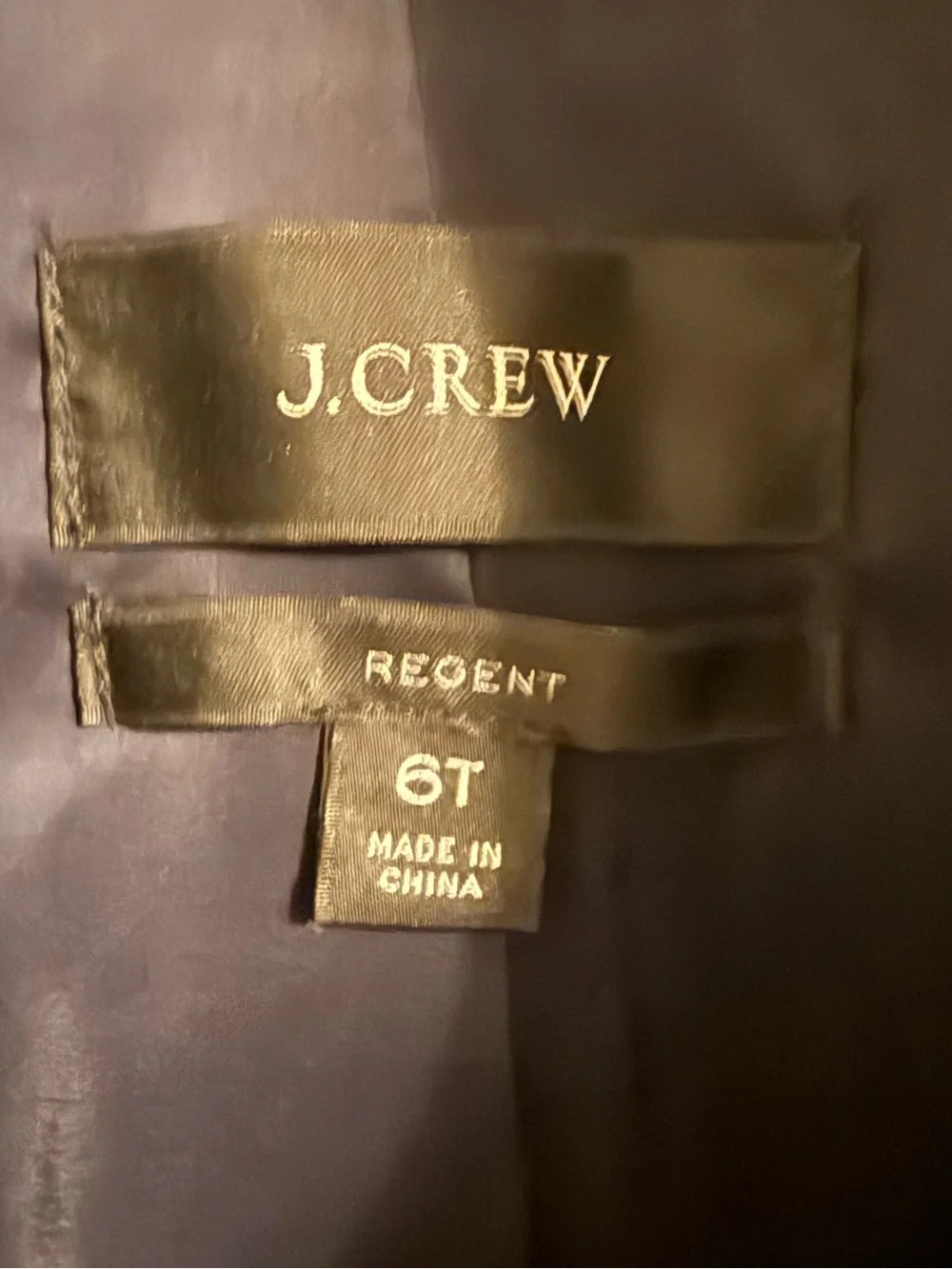 J.Crew Regent Blazer in a dark forest or spruce green